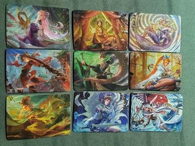 阳大大卡牌拍卖第88期（持续收拍品，周一晚上九点截拍，进群福利早知道） - 三国杀 女神卡9张