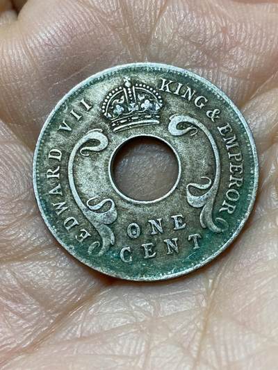 2025年第一百三十九场(总第一百六十五场）外国好品散币场(免佣金) - 英属东非和乌干达领地1909年1分(爱德华七世第二版，首发年仅发行2年)