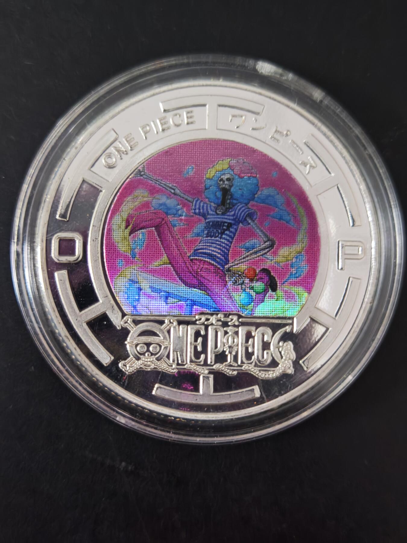 琦卡当当铺～第26期★★各种小漏~支持寄存★★~【9点40结束】扫码加群抽[包邮券]~ 欧卡-海贼王-布鲁克-金属币-1个