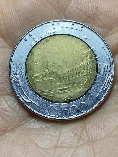 2025年第一百三十八场(总第一百六十四场）外国好品散币场(免佣金) - 意大利🇮🇹1988年500里拉