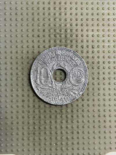 2025年第143场各国散币拍卖（总第143场） - 法国1941年10生丁锌币