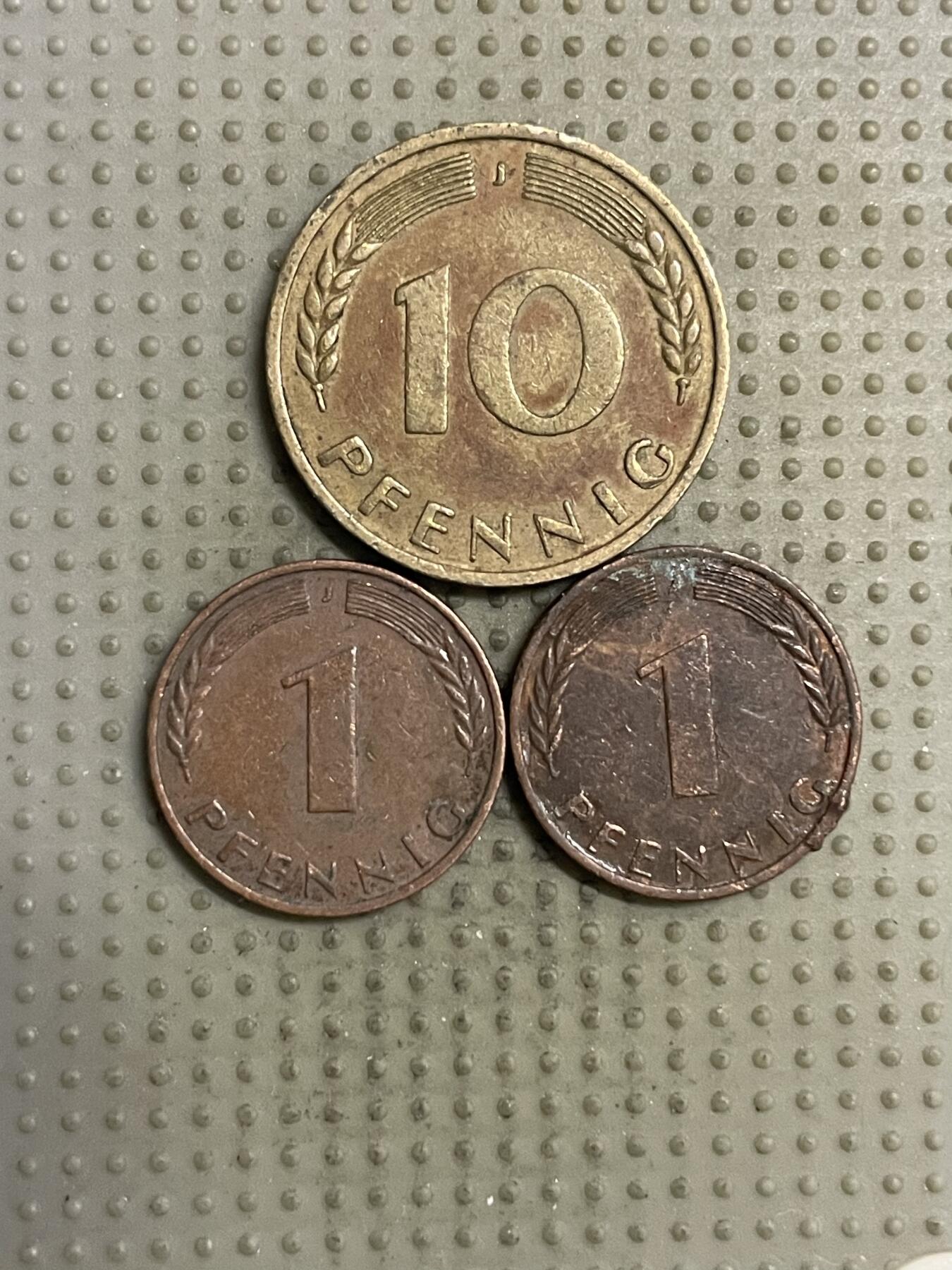 2025年第143场各国散币拍卖（总第143场） 德国1950年3枚