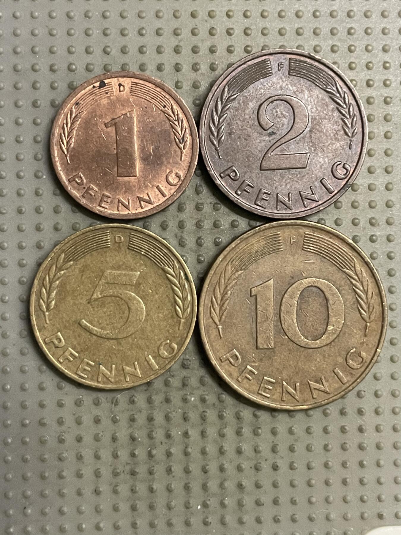 2025年第143场各国散币拍卖（总第143场） 德国芬尼4枚