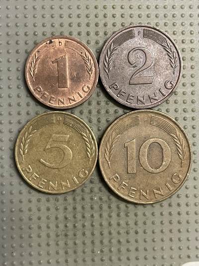 2025年第143场各国散币拍卖（总第143场） - 德国芬尼4枚