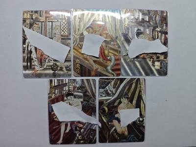 开心玩卡，快乐生活(第五期) - 超吉梦-金瓶梅完结篇-艺术版人物4张+李瓶儿正确版，共5张