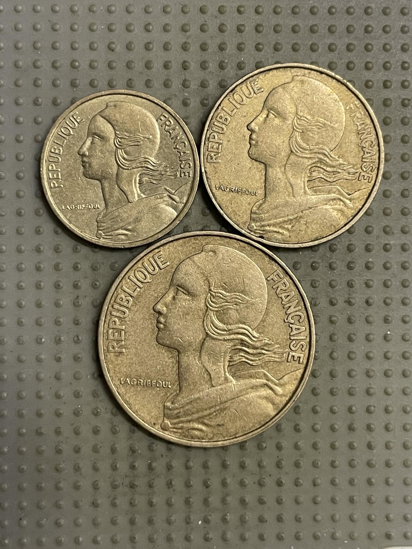 2025年第143场各国散币拍卖（总第143场） 法国生丁3枚