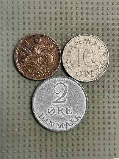 2025年第143场各国散币拍卖（总第143场） - 丹麦3枚