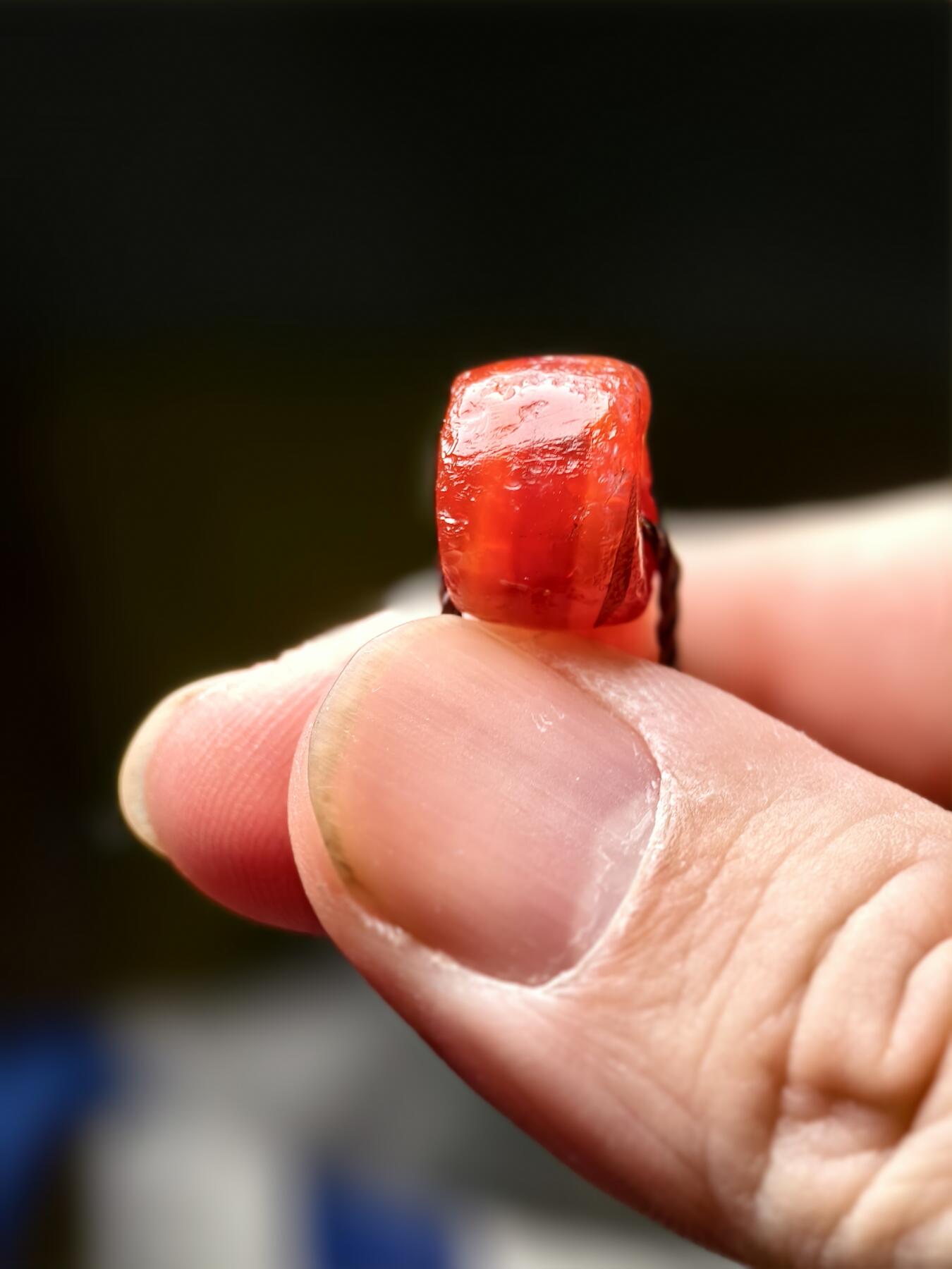 抚柳草堂-第三期章牌钱币 奖章勋章限时免佣 满百包邮 放漏专场 15世纪玛瑙剁珠 闻德评级尺寸见标签 皮光水亮风化到位