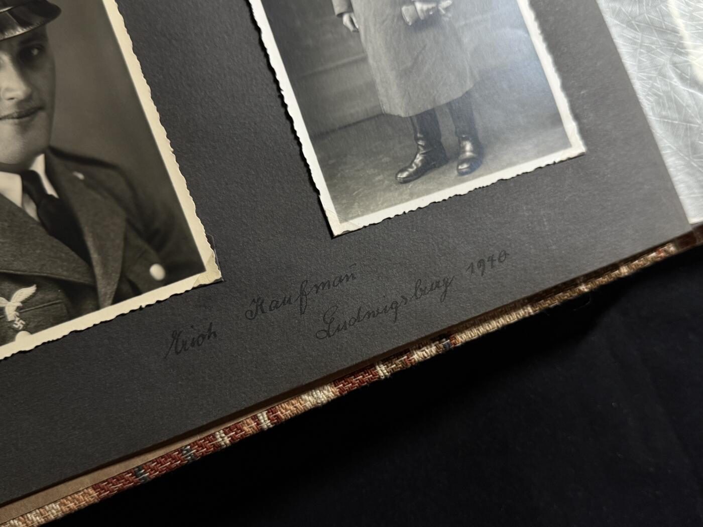 欢庆元旦！戎马世界章牌大赏第109期元旦大拍 铭记历史！德国二战老兵相册，照片约150张，记录了一个德国家庭的生活，包括婚姻、家庭、战争与城市废墟等内容，战前及法国战役相关照片（包括跨过马恩河）