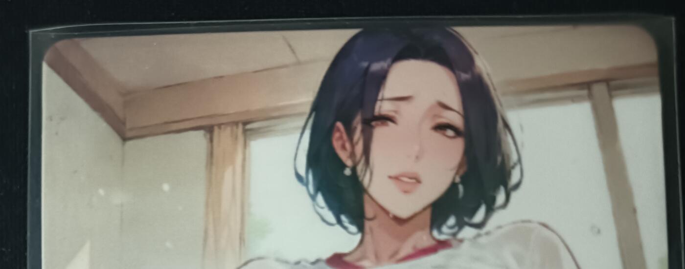 花开卡拍第53期（12月28号周日截拍，品控勿拍!!!拍品不寄存，运费5元，自制卡难免瑕疵，可能存在轻微撞角爆边等出厂瑕疵，品控介意勿拍！） 艺术甄选排球少女正反面