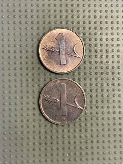 2025年第143场各国散币拍卖（总第143场） - 瑞士1生丁2枚