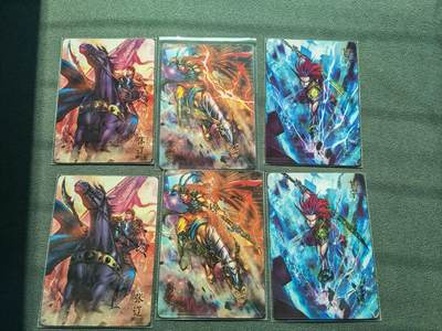 阳大大卡牌拍卖第88期（持续收拍品，周一晚上九点截拍，进群福利早知道） - 焱卡文化 燎原典藏  张辽+孙策+甘宁 普卡+钻闪 双工艺6张