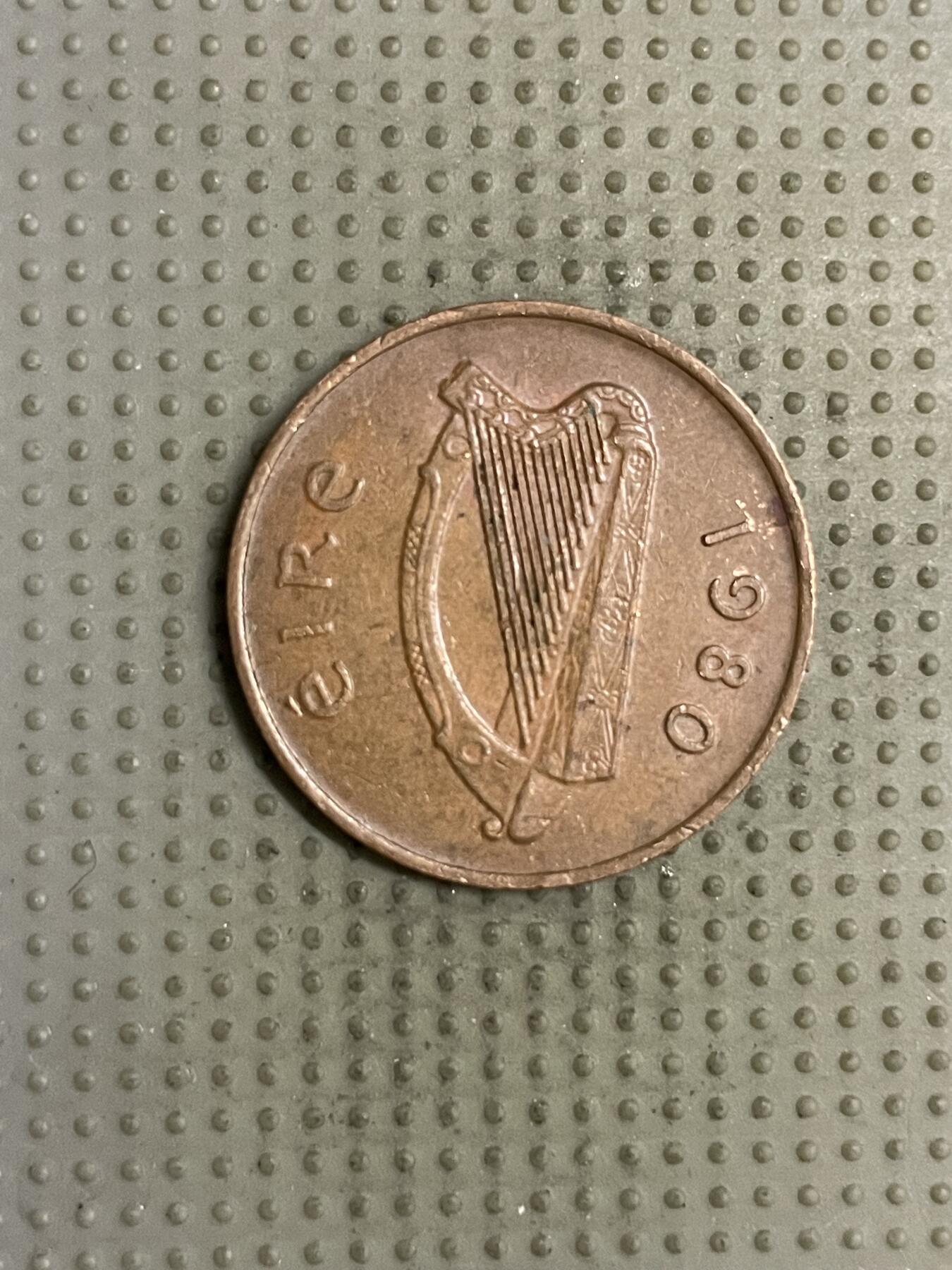 2025年第143场各国散币拍卖（总第143场） 爱尔兰1980年2便士