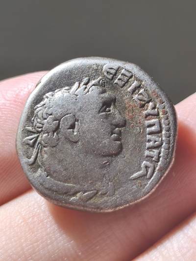 典藏精品！古罗马帝国-五贤帝图拉真 东方地区行省4德拉克马大银币 早期高银！背面迈乐卡特（腓尼基地方神）厚重美品