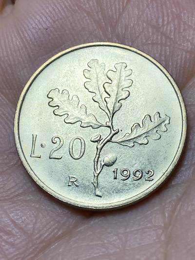 2025年第一百三十九场(总第一百六十五场）外国好品散币场(免佣金) - 好品–意大利🇮🇹1992年20里拉