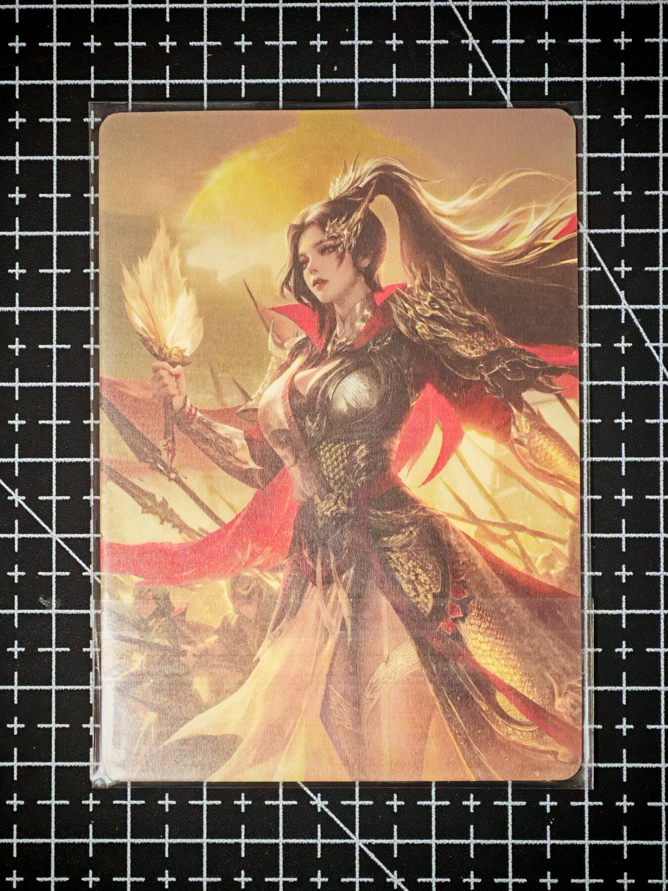 琦卡当当铺～第26期★★各种小漏~支持寄存★★~【9点40结束】扫码加群抽[包邮券]~ 三国-女版姜维-烫银工艺-1张