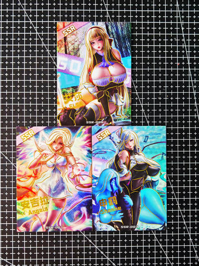 琦卡当当铺～第26期★★各种小漏~支持寄存★★~【9点40结束】扫码加群抽[包邮券]~ - 虚拟计划-女神狂欢系列-SSR-艾莎+安吉拉+申鹤-3张