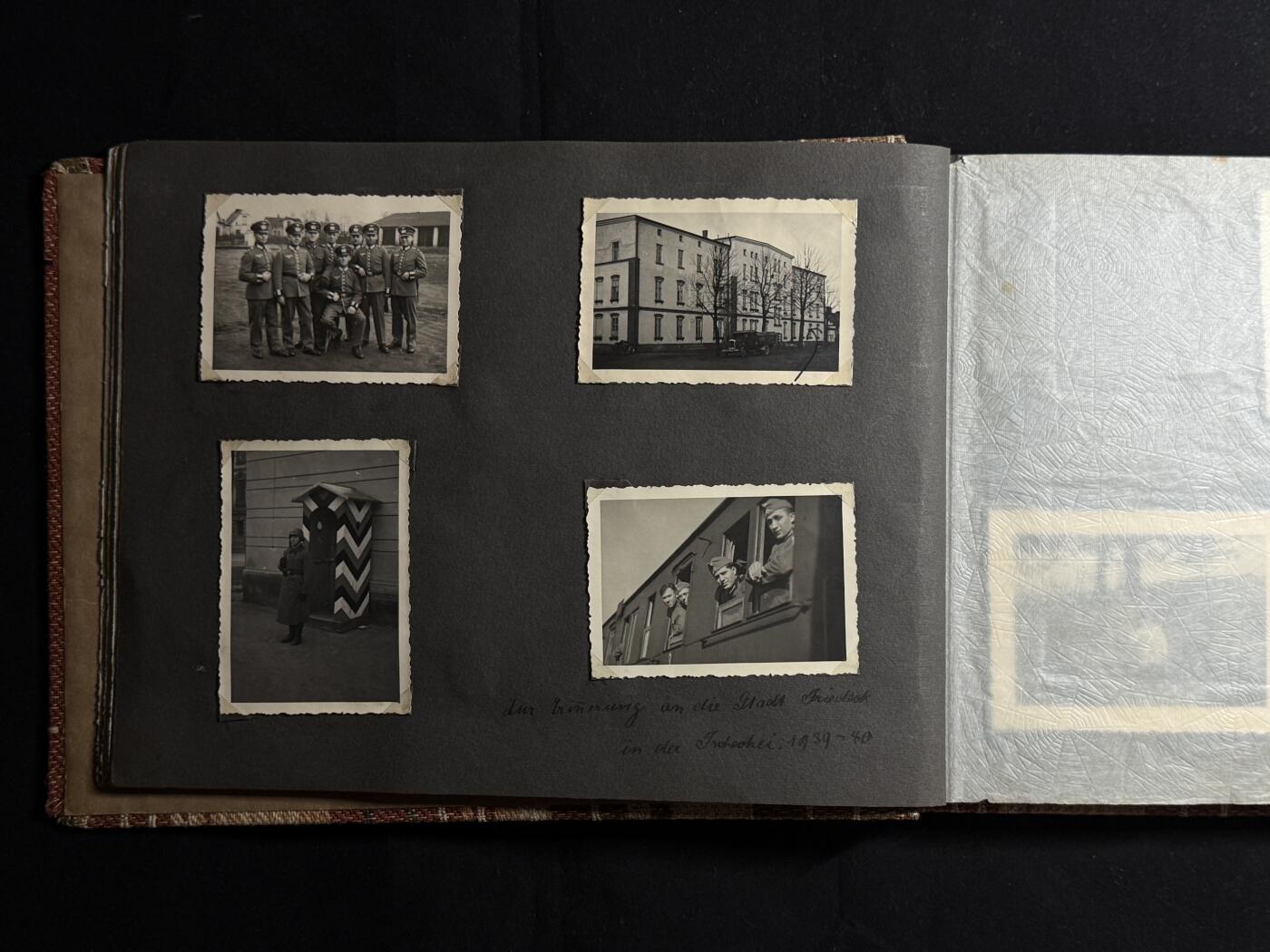 欢庆元旦！戎马世界章牌大赏第109期元旦大拍 铭记历史！德国二战老兵相册，照片约150张，记录了一个德国家庭的生活，包括婚姻、家庭、战争与城市废墟等内容，战前及法国战役相关照片（包括跨过马恩河）