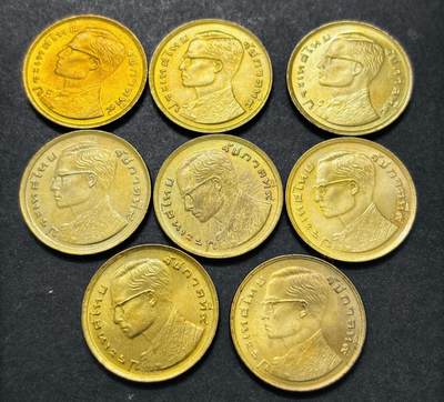 文馨钱币收藏第 286 场，圣诞节专场【 长期接收代拍品低至 0 佣金】 - 原铜光泰王 50 萨当大铜币 8 枚