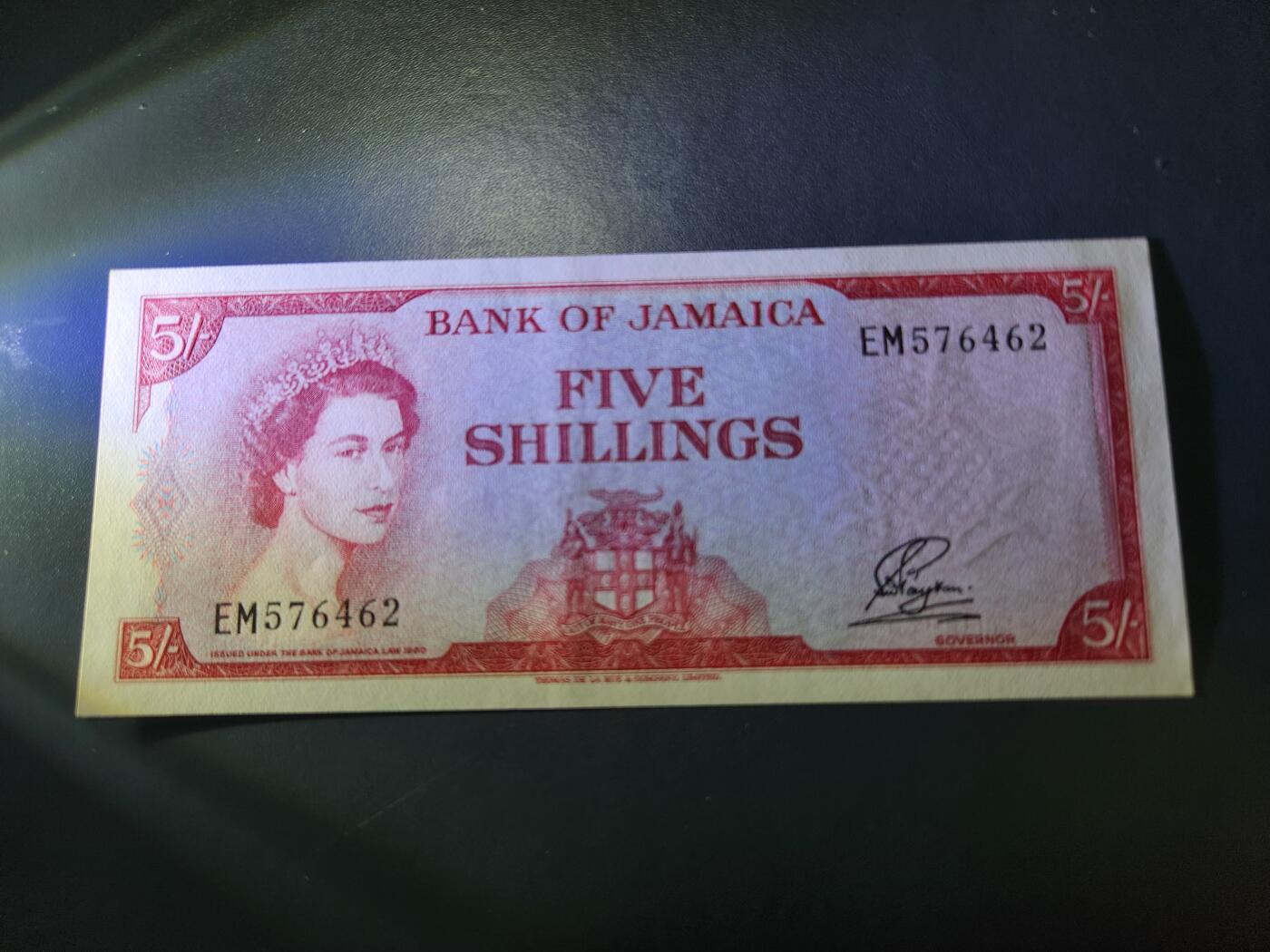 12月21号晚上8点 外国纸币自动截拍第75场 牙买加新品