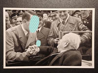 【德藏】世界币章拍卖第158期（拍品征集中~欢迎藏友联系） - 德国民族社会主义工人党早期大尺寸宣传张 尺寸约：120mm×80mm (原图请联系客服)