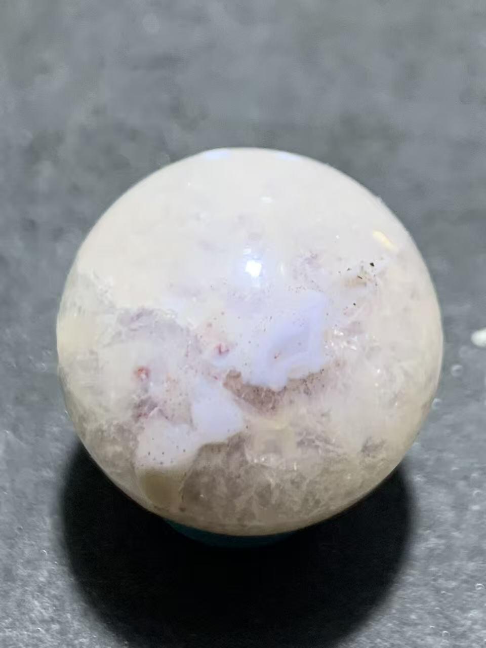 冰飘糖心料战国红玛瑙2.0圆珠一颗！