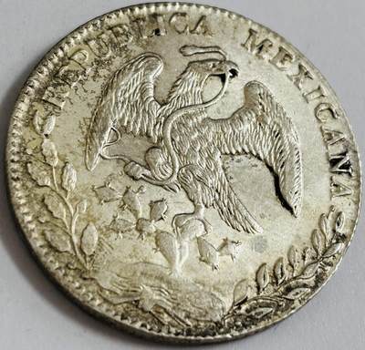 文馨钱币收藏第 286 场，圣诞节专场【 长期接收代拍品低至 0 佣金】 - 少见 1884 年墨西哥花边鹰洋银元，黄油包浆转光美品