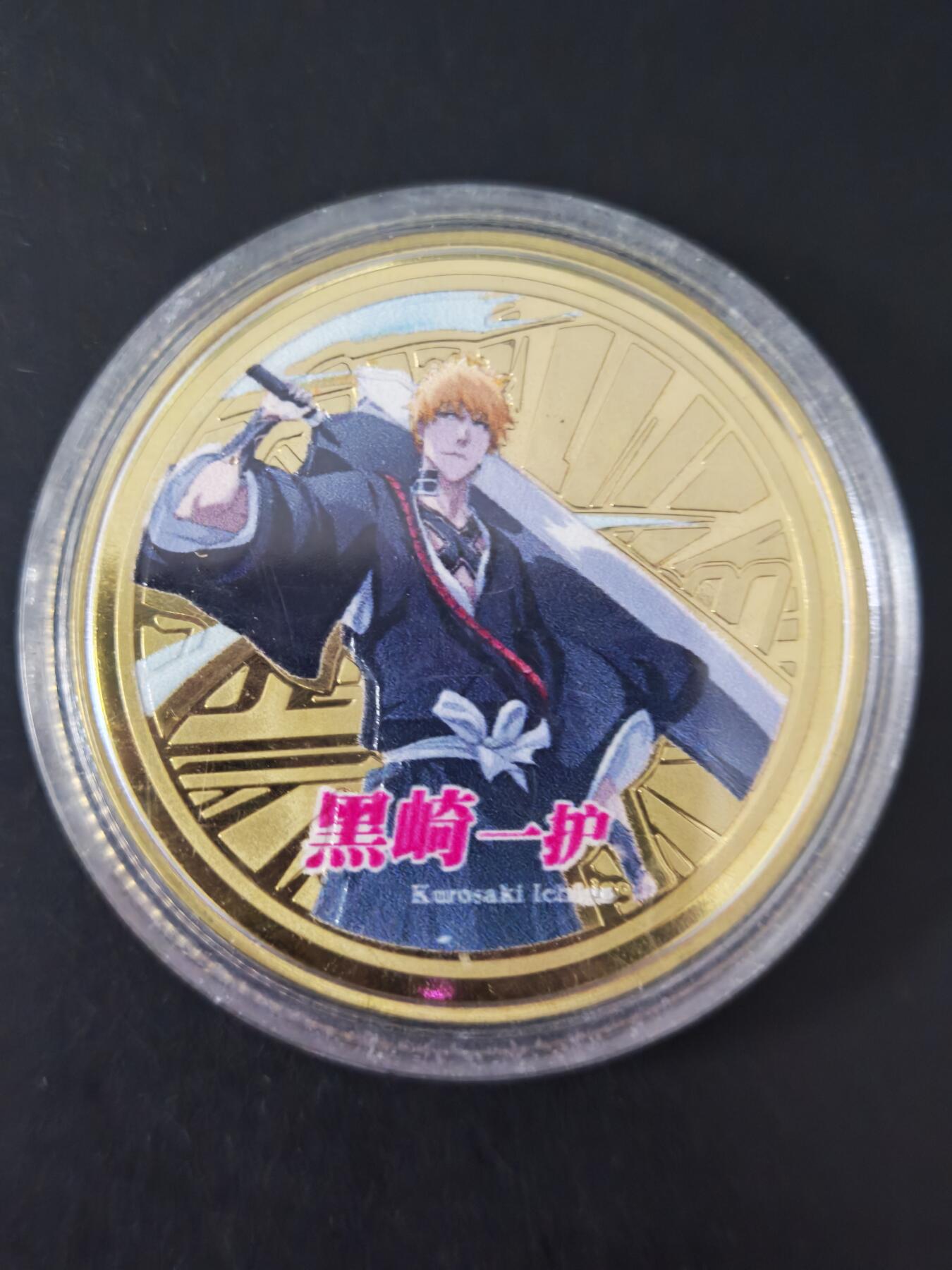 琦卡当当铺～第26期★★各种小漏~支持寄存★★~【9点40结束】扫码加群抽[包邮券]~ 欧卡-死神-黑崎一护-金属币-1个