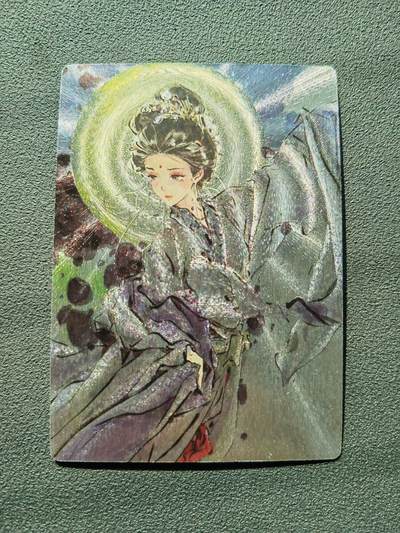 阳大大卡牌拍卖第88期（持续收拍品，周一晚上九点截拍，进群福利早知道） - 【嫦娥】星宿文创 迟迟 嫦娥 粗闪工艺