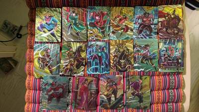 光影卡牌第27期，各家亲签，各家套卡，持续收拍品 - 燎原小坏熊粗闪16张