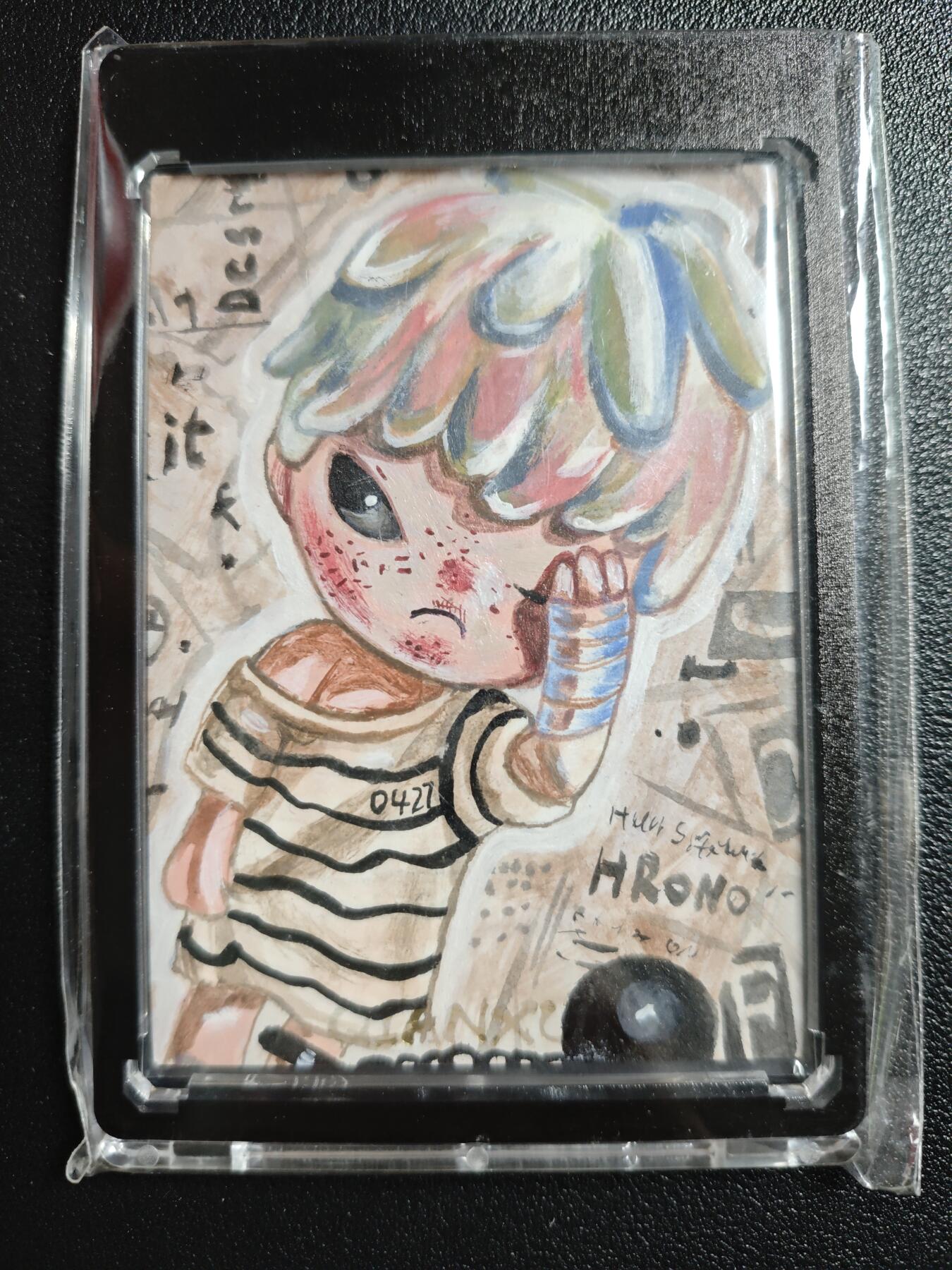 天玑星卡拍第152期《12.22周一截拍》持续收拍收评中 满赠卡需备注 【手绘卡】哆啦 手绘卡