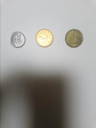 【20251225】非全新纸币和硬币第317场 - 加拿大2.25加元