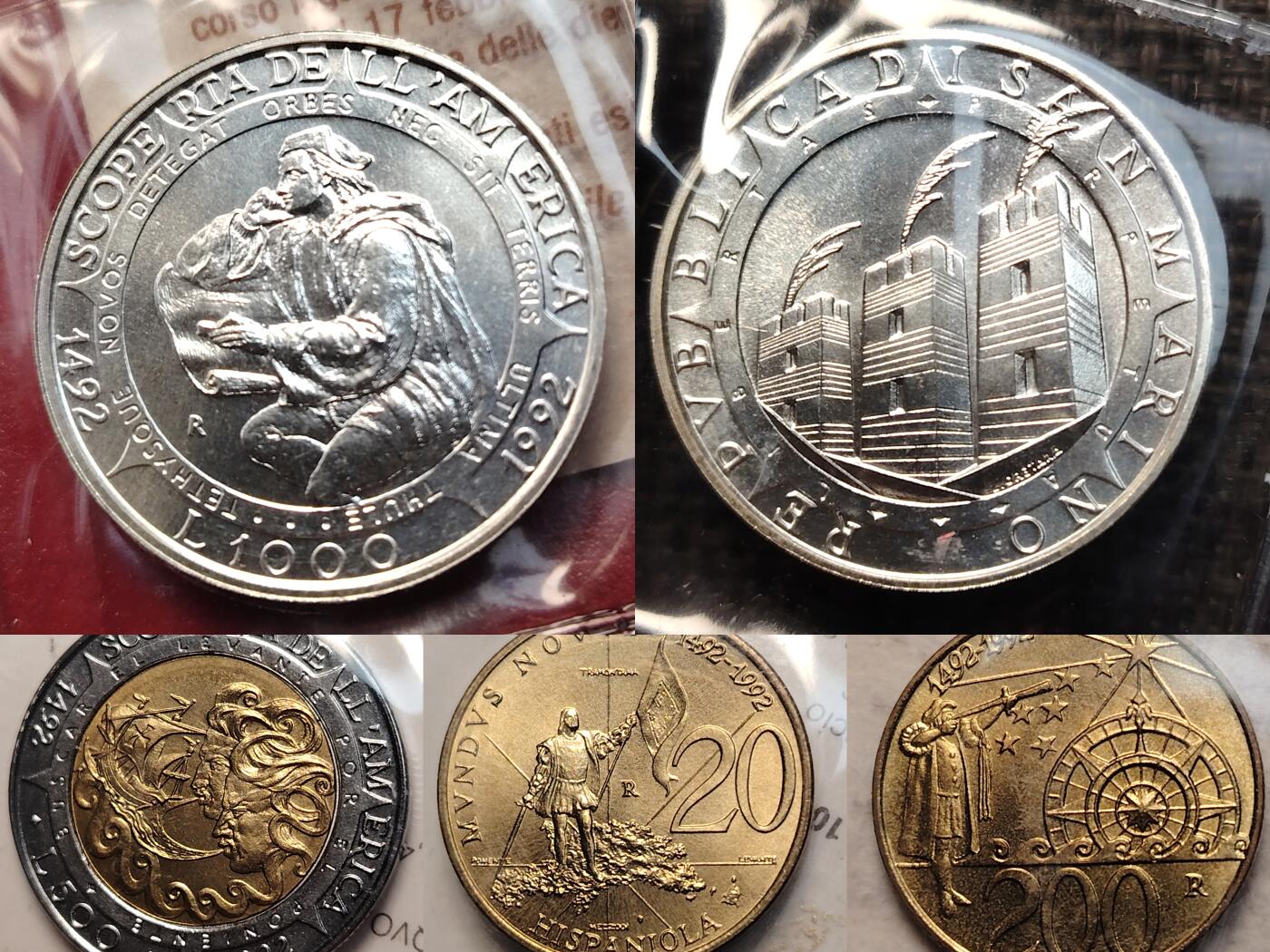 布加迪🐬～世界钱币(上海)🌾第 266 期 /  各国套币和散币