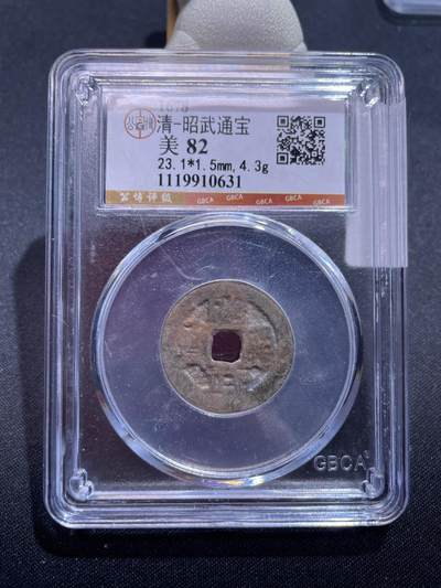 捡漏专场 - 清-昭武通宝