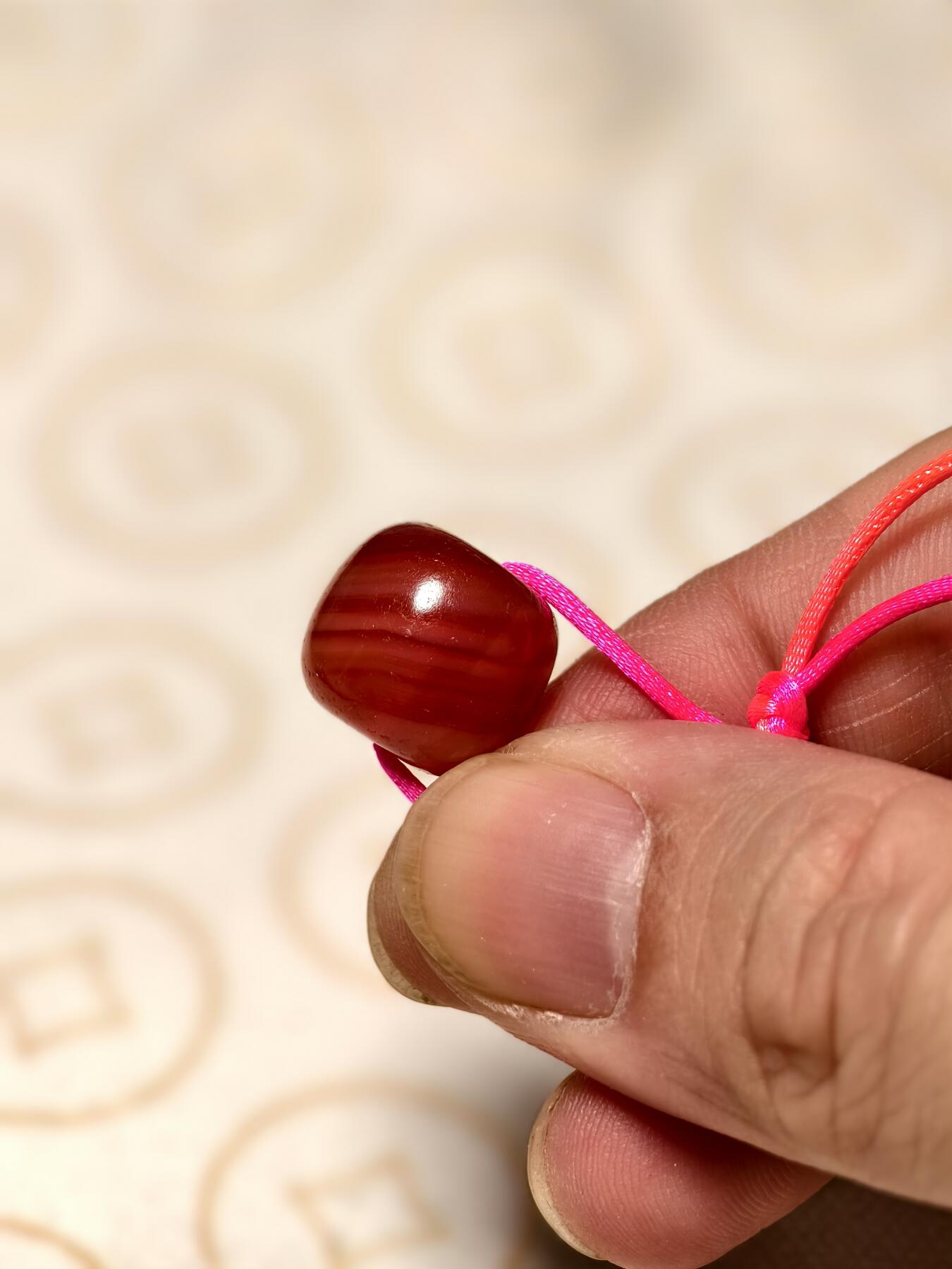 抚柳草堂-第三期章牌钱币 奖章勋章限时免佣 满百包邮 放漏专场 15世纪玛瑙珠 闻德评级尺寸见标签 老型珠适合配串