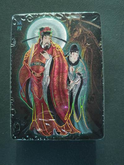 第114期阳大大卡牌拍卖第114期（持续收拍品，周五晚上九点截拍，进群福利早知道） 【冷烫套】焱卡文化 列仙传 冷烫第三弹 52张 图为普卡示例