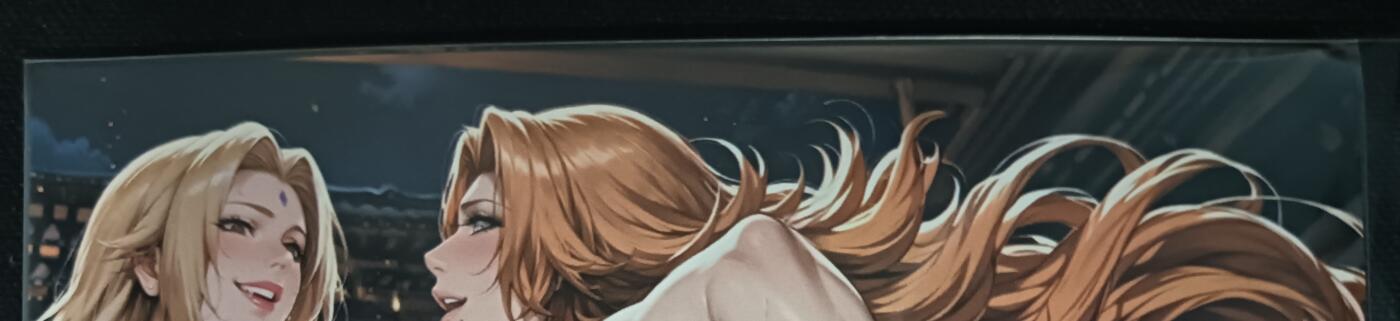 花开卡拍第53期（12月28号周日截拍，品控勿拍!!!拍品不寄存，运费5元，自制卡难免瑕疵，可能存在轻微撞角爆边等出厂瑕疵，品控介意勿拍！） 皇帝新衣 纲手VS松本乱菊 艺术卡 折光彩闪