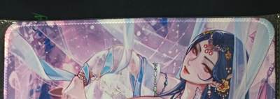 花开卡拍第53期（12月28号周日截拍，品控勿拍!!!拍品不寄存，运费5元，自制卡难免瑕疵，可能存在轻微撞角爆边等出厂瑕疵，品控介意勿拍！） - 砖家艳绝西游官方鼠标垫 百花羞 尺寸25*30cm，已绝版