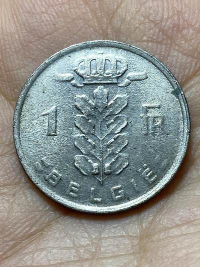 2025年第一百三十八场(总第一百六十四场）外国好品散币场(免佣金) - 比利时🇧🇪1978年1法郎(博杜安一世时期，荷语版)