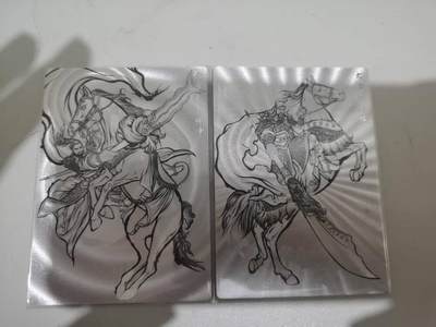 夜之极第三十七期 （12月20日周六晚9点截拍，欢迎竞拍） - 卡德曼 张建东水浒 林冲+关胜 带编号 线粗