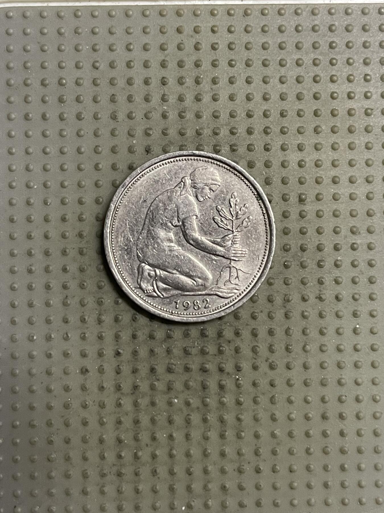 2025年第143场各国散币拍卖（总第143场） 德国1982年50芬尼