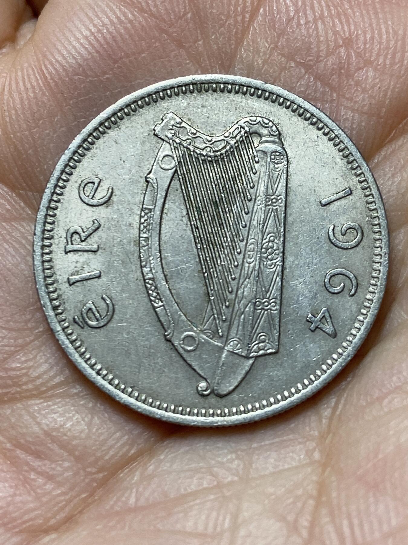 2025年第一百三十九场(总第一百六十五场）外国好品散币场(免佣金) 爱尔兰🇮🇪1964年1便士(共和国时期第一套第二版)