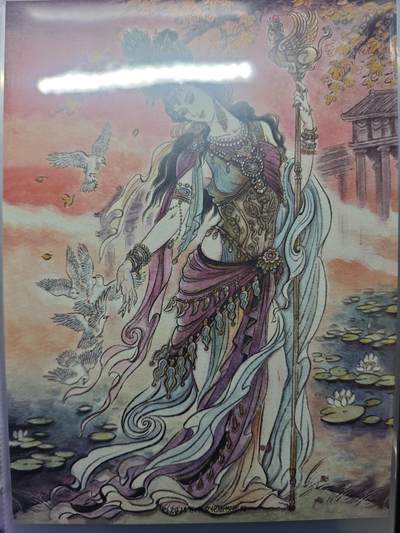 开心玩卡，快乐生活(第五期) 乐卡文化 西游手记 装饰画五张+目录两张 A4