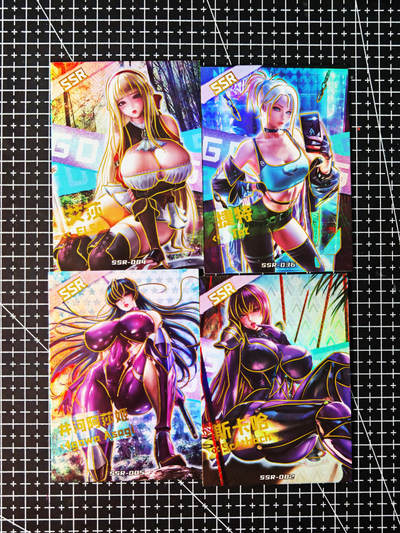 琦卡当当铺～第26期★★各种小漏~支持寄存★★~【9点40结束】扫码加群抽[包邮券]~ - 虚拟计划-女神狂欢系列-SSR-艾莎+捷特+斯卡哈+井河阿莎姬-4张