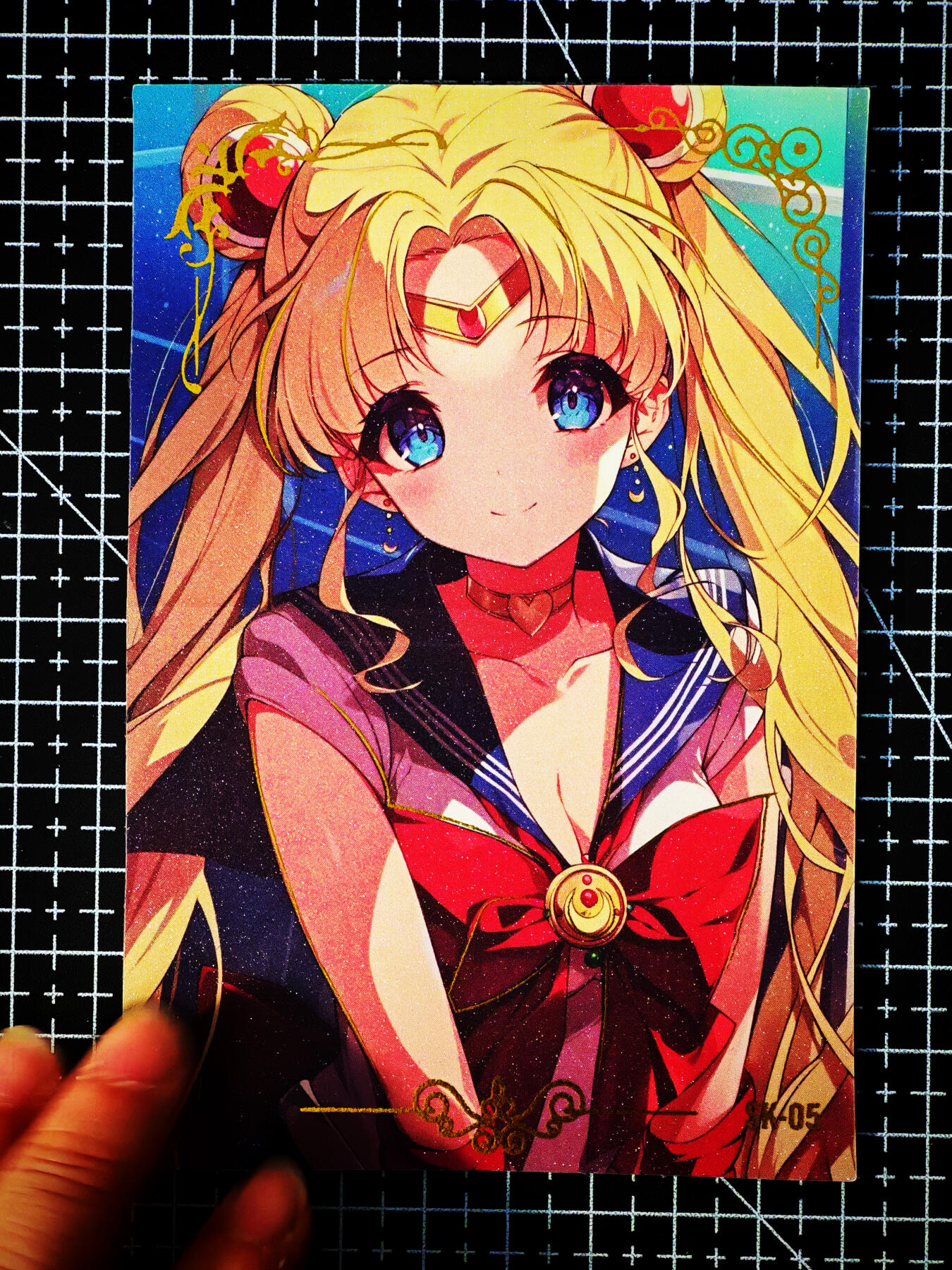 琦卡当当铺～第26期★★各种小漏~支持寄存★★~【9点40结束】扫码加群抽[包邮券]~ 美少女战士-双折卡-厚卡-1张