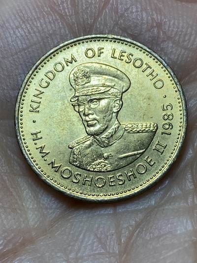 2025年第一百三十九场(总第一百六十五场）外国好品散币场(免佣金) - 莱索托🇱🇸1985年2分(首套流通硬币)