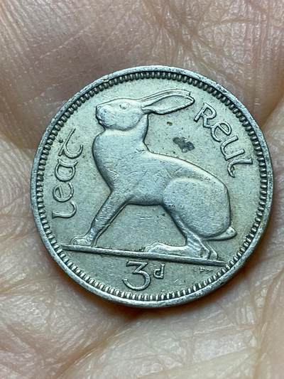 2025年第一百三十九场(总第一百六十五场）外国好品散币场(免佣金) - 爱尔兰🇮🇪1961年3便士(共和国时期第一套第二版)