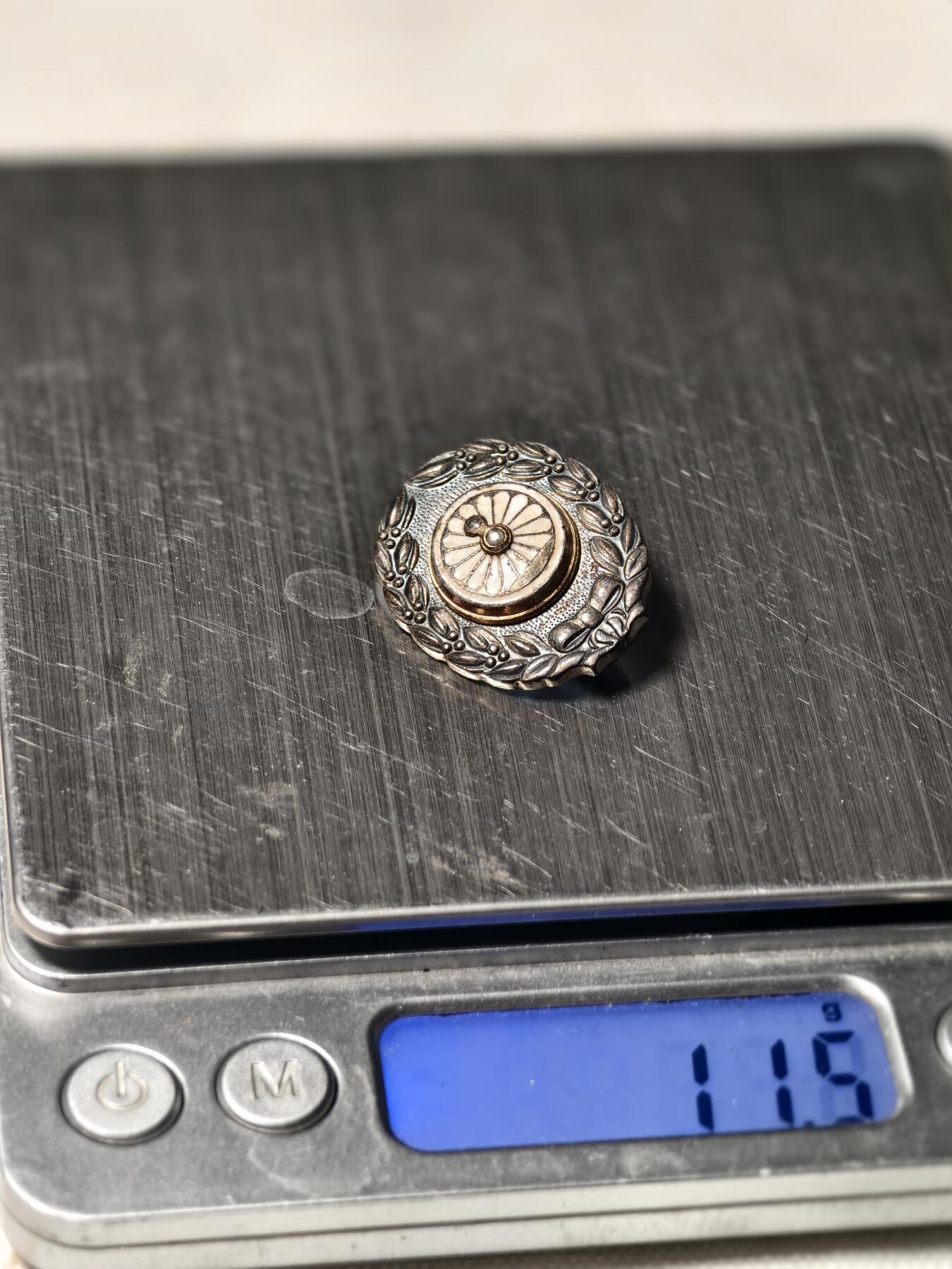 抚柳草堂-第三期章牌钱币 奖章勋章限时免佣 满百包邮 放漏专场 日本国铁 纯银11.5g 原盒好品