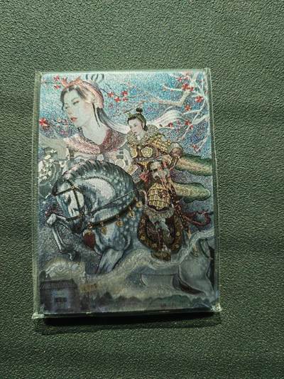 阳大大卡牌拍卖第88期（持续收拍品，周一晚上九点截拍，进群福利早知道） - 【三娘】星宿文创 艺术家扈三娘5张 粗闪工艺