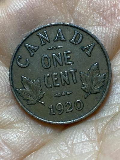 2025年第一百三十九场(总第一百六十五场）外国好品散币场(免佣金) - 加拿大🇨🇦1920年1分(乔治五世第二版，首发年)
